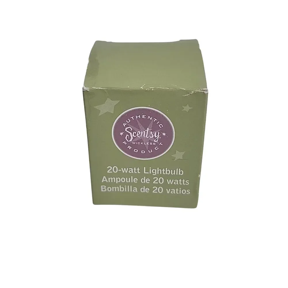 Scentsy 20W‎ Light Bulb Replacement for Wax Warmer Lot of 2
